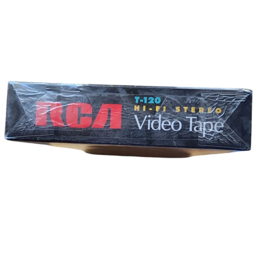New RCA T-120 Blank VHS VCR Tape 6 Hour Video Tape Sealed Original Packaging